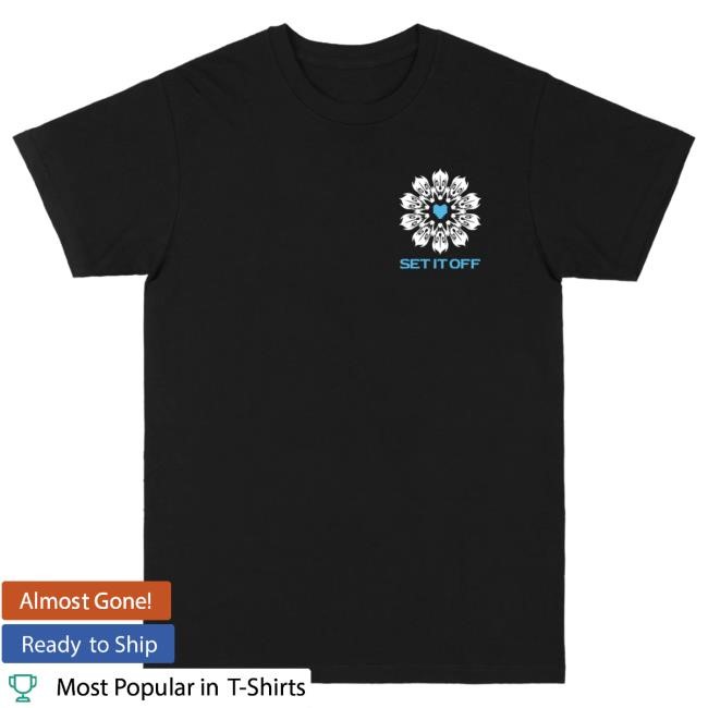 Set It Off Merch Duality 10 Year Anniversary Skeleton New T-Shirt – Set It Off