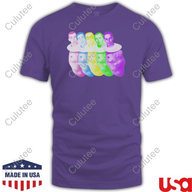 Devo Merchandise Colorful Devo Spuds White Sweatshirt