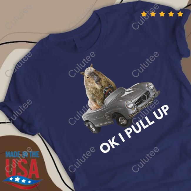 Capy Car Shirt Capybaraman