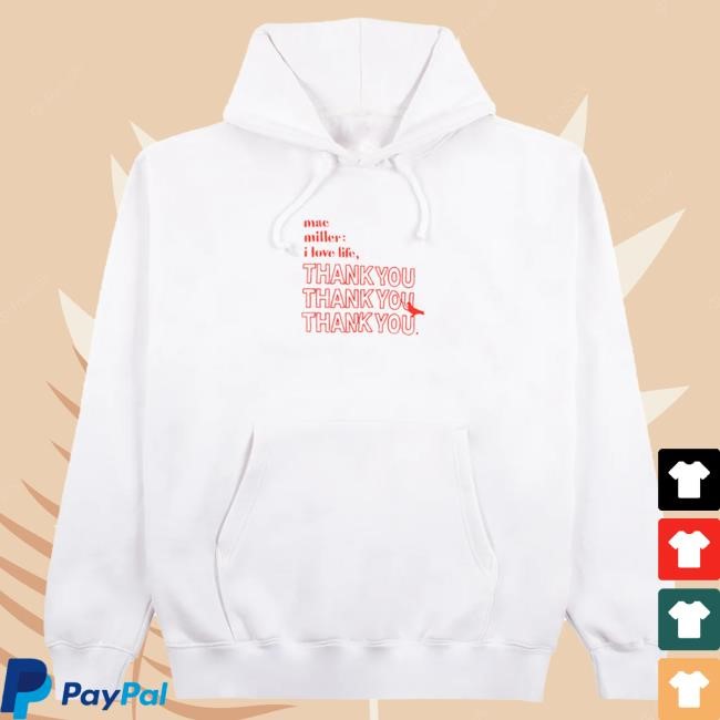 Official Mac Miller Merch Store Mac Miller Illty Attractive Hoodie