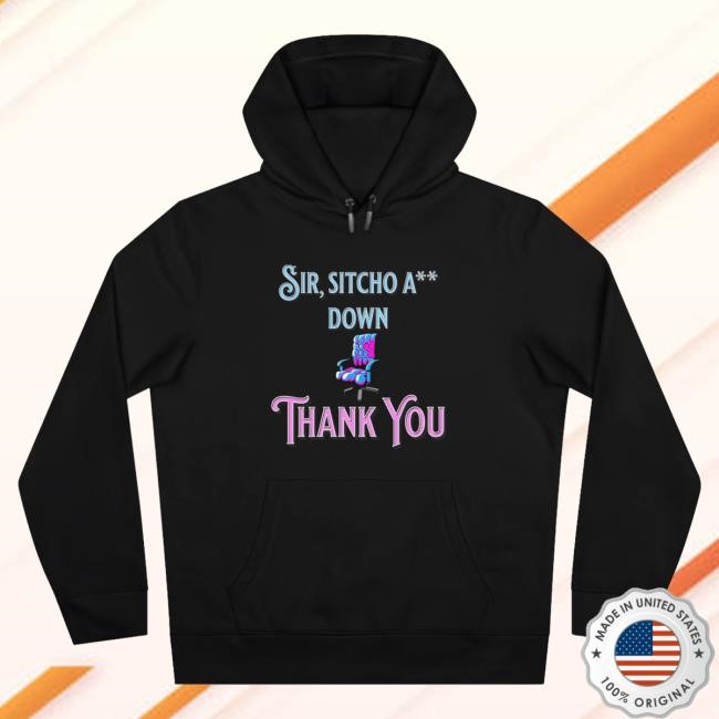 "Sir, Sitcho A** Down" Regal Edition Pullover Hoodie - Limited Edition Drop Jaypierlis Merch Official