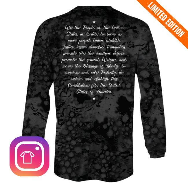 Official Howitzer Clothing We The People Long Sleeve Shirt Black Multi