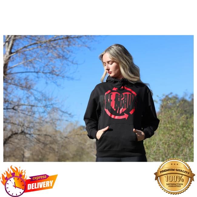 Official Rise Against Red HeartFist Label Hoodies (Black)