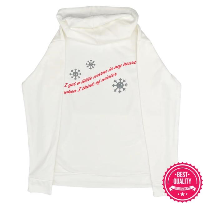 Official Hello Merch Tori Amos Holiday White Popover Hoodie HelloMerch ToriAmos