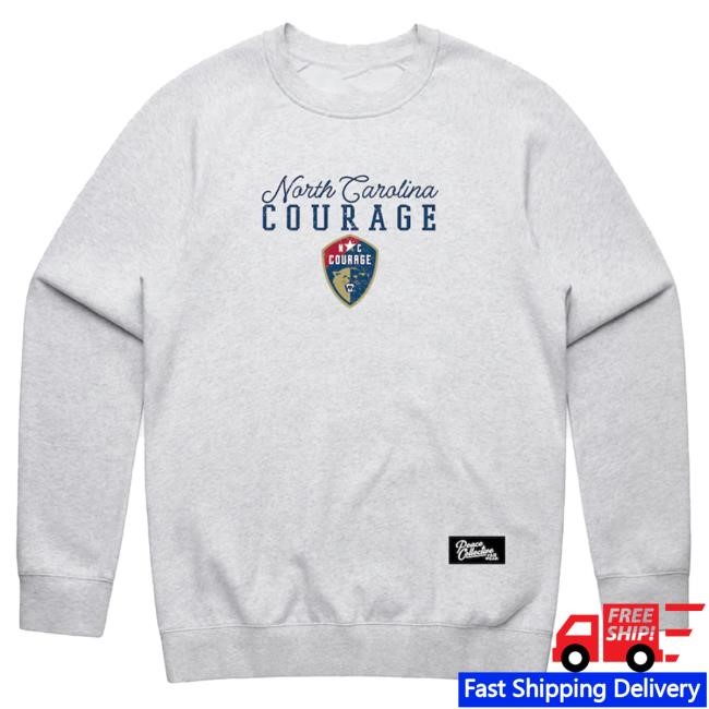 NWSL Shop Store Merch Official Unisex NC Courage PC Crewneck Sweatshirt