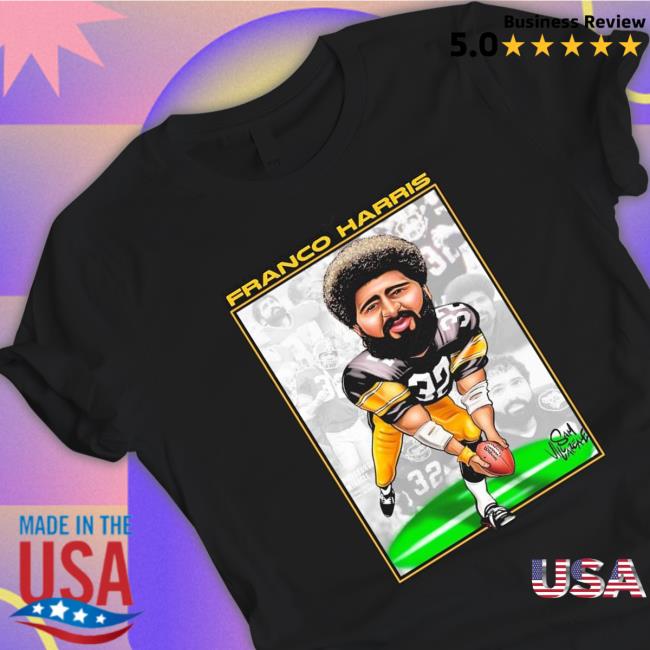 Franco Harris Pittsburgh Miracle 50Th Anniversary Tee