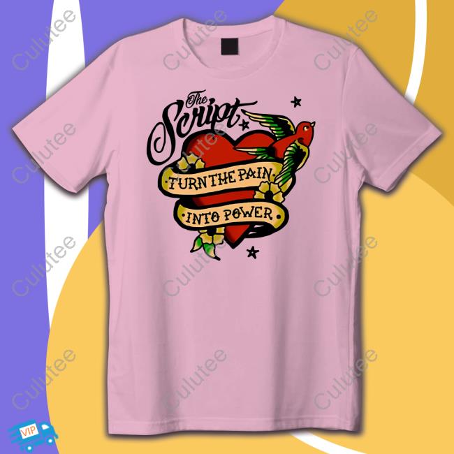The Script Store The Script Turn Pain Into Power Hoodie