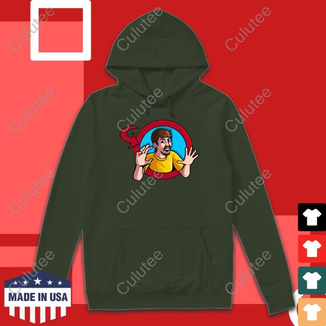 Freshy Kanal Merch Mistahbeeastred Long Sleeve T Shirt Fanfiber