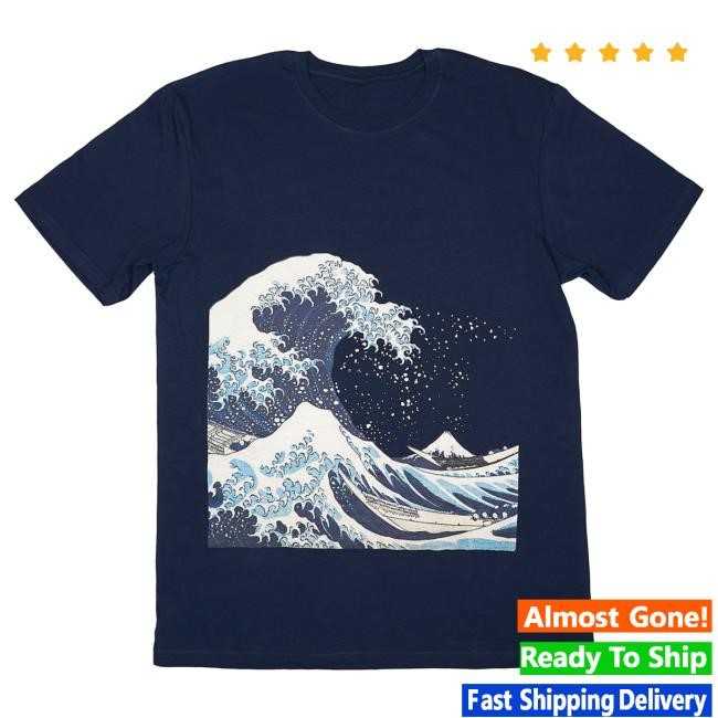 The Great Wave Unisex Top Shirt British Museum Store Shop Official Store Shop