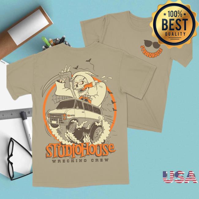 Official Studiohouse Designs Studiohouse Wrecking Crew Van Shop Shirts