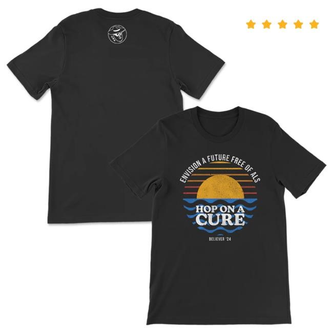 Official Zac Brown Band Apparel Store Hop on a Cure Sun Waves T Shirt Zac Brown Band