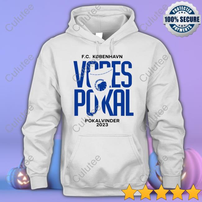 Official Fck Fc Kobenhavn Pokalvinder 2023 Vores Pokal Tee Shirt