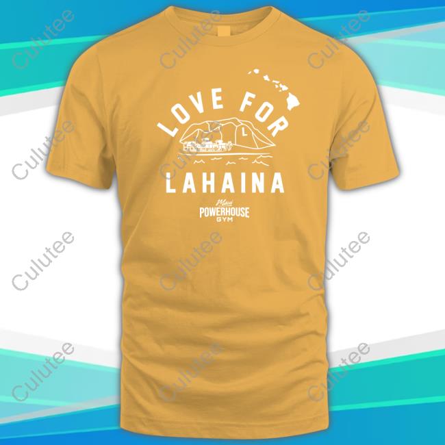 Dwayne Johnson Wearing Love For Lahaina Tee