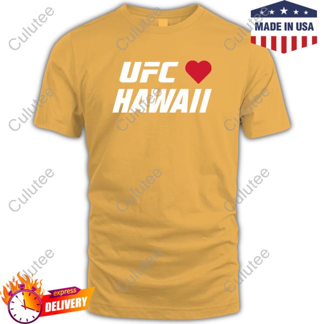 Ufc Hawaii Charity Tee Shirt
