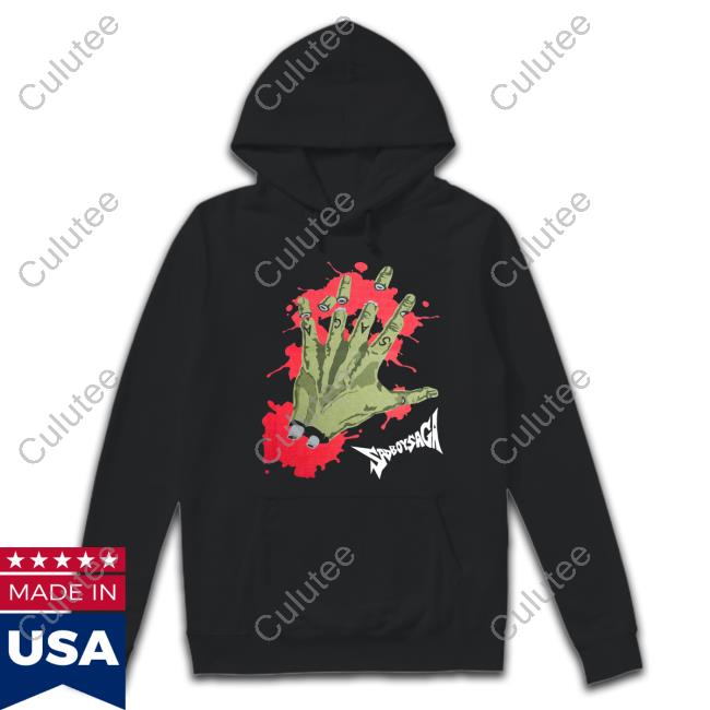 Official The Sad Boy Saga Hand T Shirt