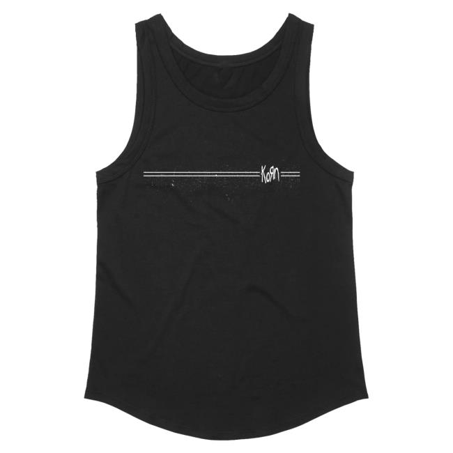 Official Korn Clothing Store Shop Merch Korn The Striped Logo Tank Top Shirts