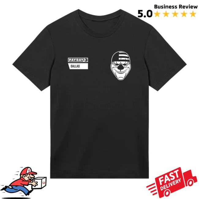 Official Payday 3 Merch Payday 3 Dallas Shirt