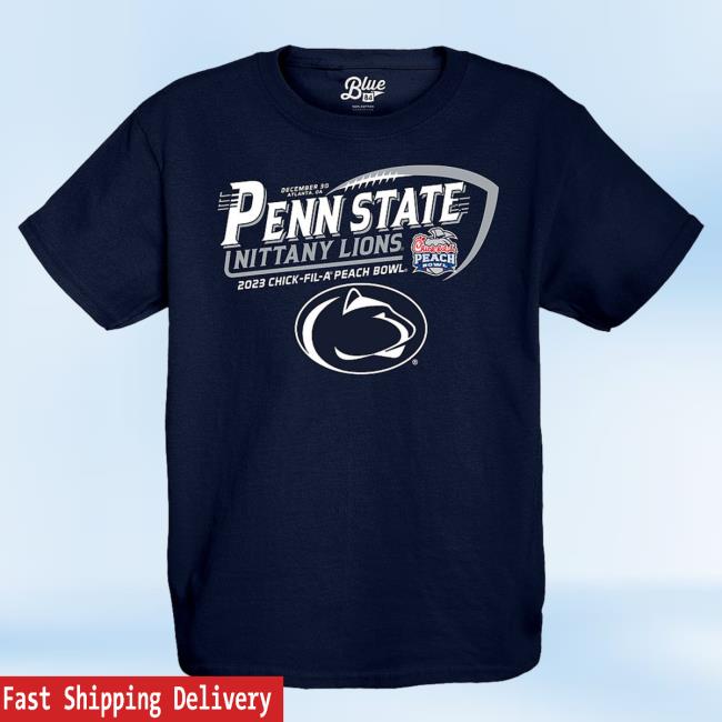 Official Penn State Nittany Lions Peach Bowl 2023 Long Sleeve Tee