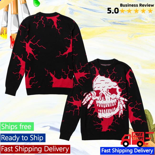 Official Lurking Class Clothing Crack Head Sweatshirts Black LurkingClass