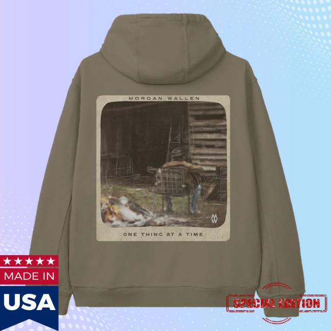Official Morgan Wallen Merch Store Morgan Wallen One Thing At A Time One Year Anniversary Sweater Morgan Wallen Apparel Clothing Shop MorganWallen