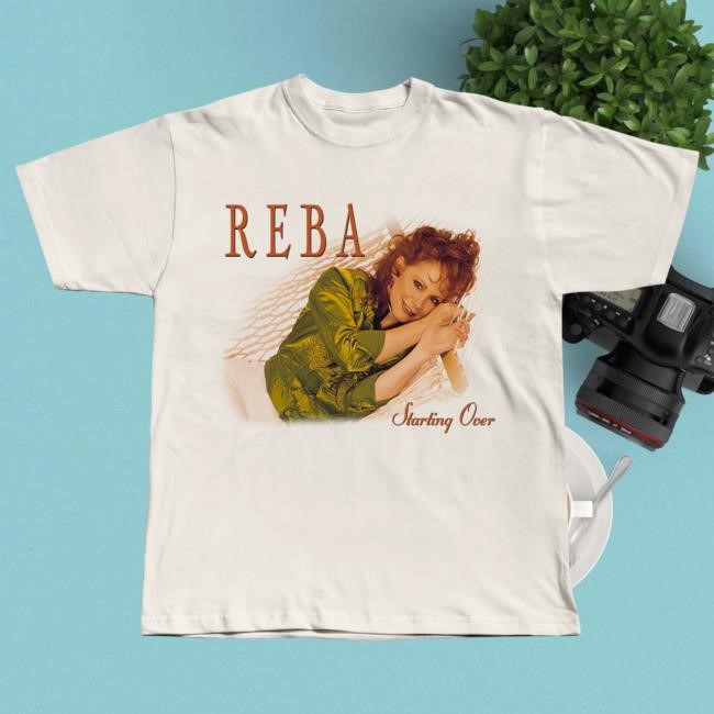 Official Reba McEntire Merch Store Starting Over Hammock Shirt