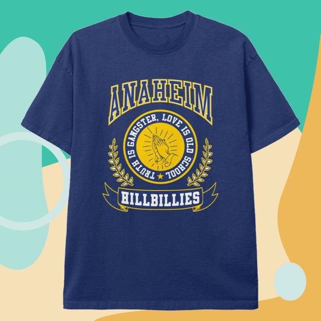 Apparel Gwen Stefani | Official Merch Store Anaheim Hillbillies Logo Short Sleeve Shirt - Gwen Stefani Clothing Shop Gwenstefani