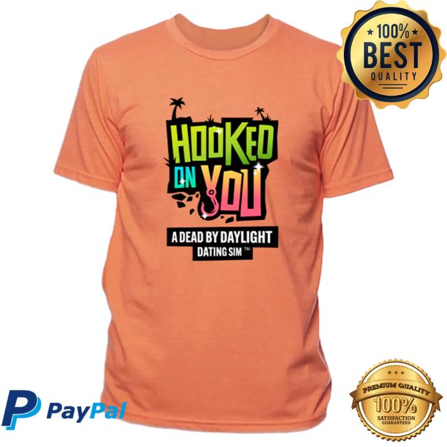 Official Dead By Daylight Merch Store Dead By Daylight Hooked On You Unisex Short Sleeve Shirts Orange Deadbydaylight Shop