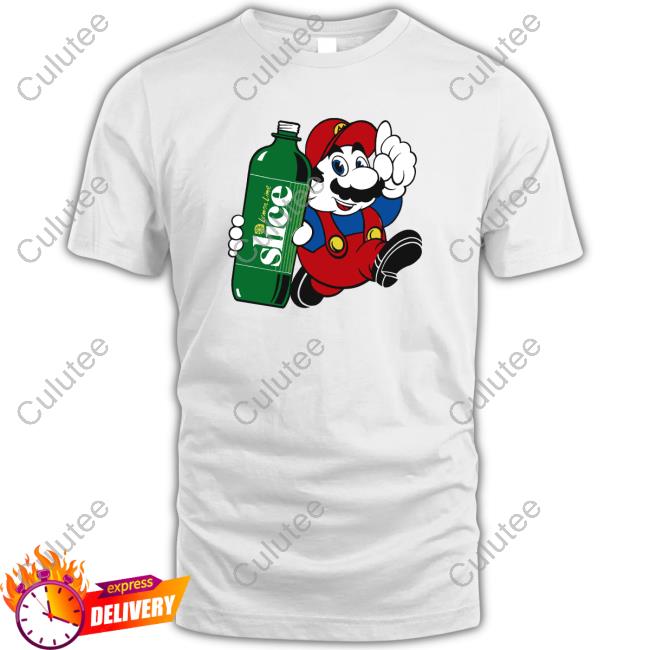 Lemon Lime Slice Super Mario Tee VGArtAndTidbits
