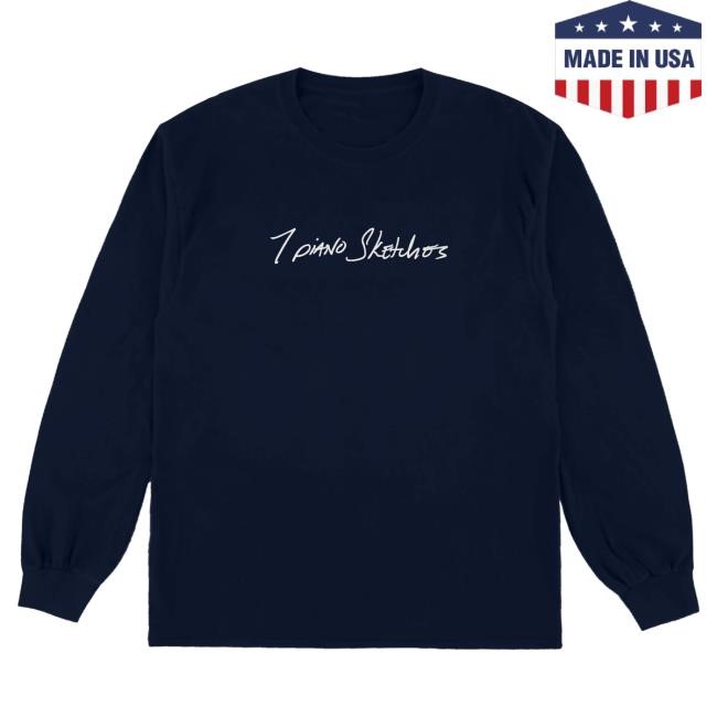 Official Andre 3000 Merch Store 7 Piano Sketches Cover Long Sleeve Shirt 2 André 3000