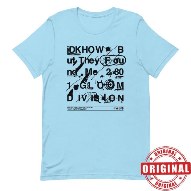 Official IDKHOW Store Gloom Division Doodle New Tee