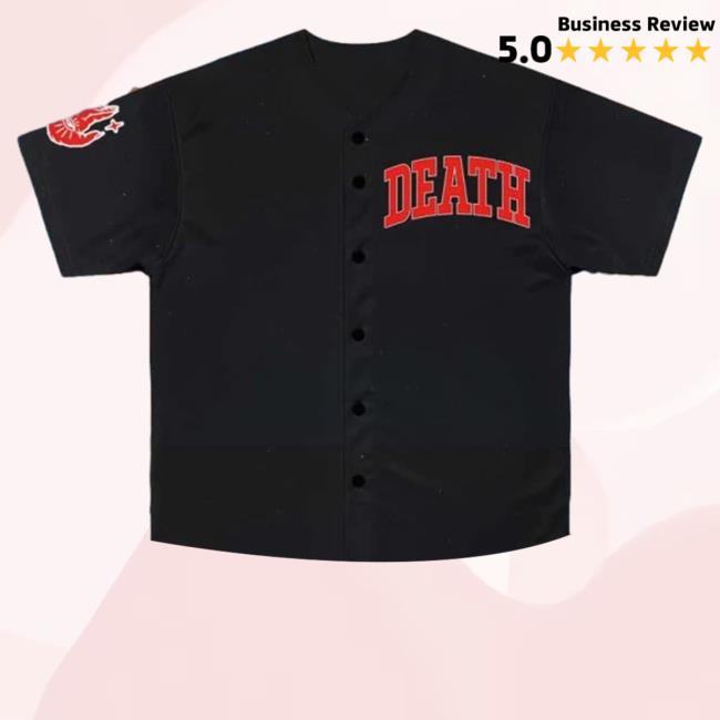 Born Dead Death Baseball Jersey Tshirt