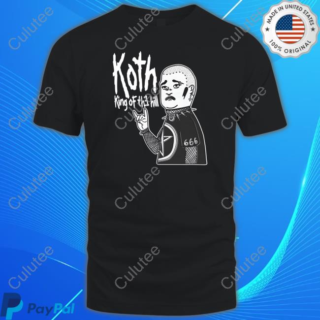 Shirts That Go Hard Koth King Of The Hill Black Tee Shirt Thegoodshirts