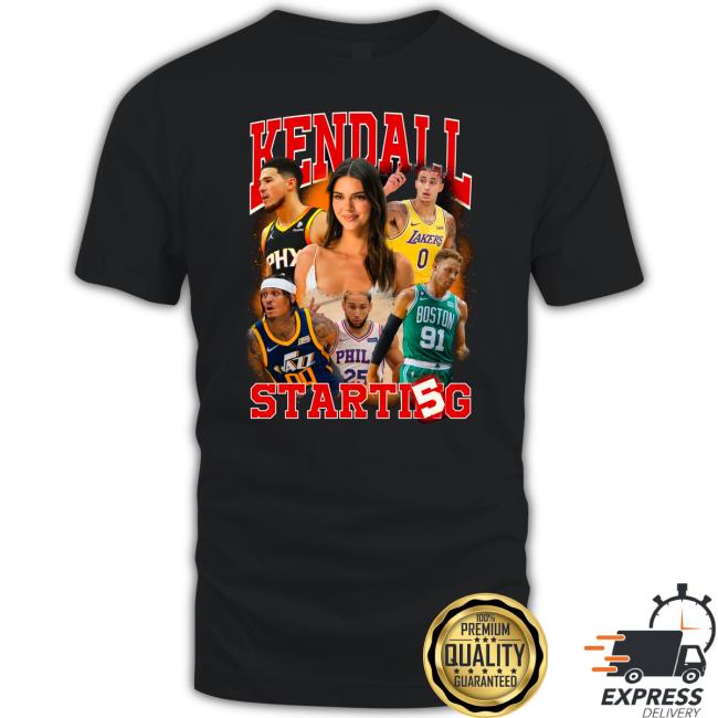 Lexcheeseburgers Merch Kendall Starting 5 T-Shirt
