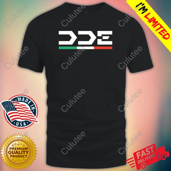 Official Daily Driven Exotics Dde Tri Logo Shirt