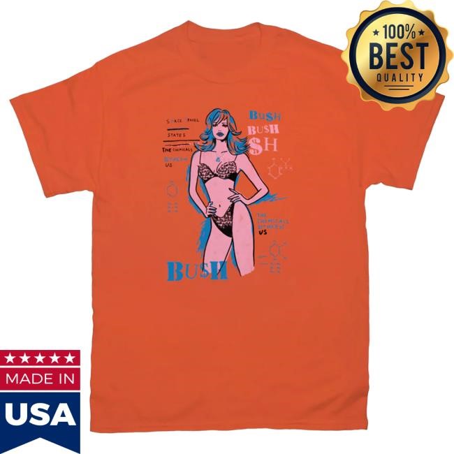Official Bush Band Science Of Things Blue Tees Bush Rock Band