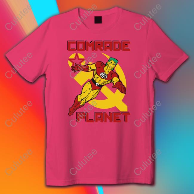 Shirts That Go Hard Comrade Planet Crewneck Sweatshirt