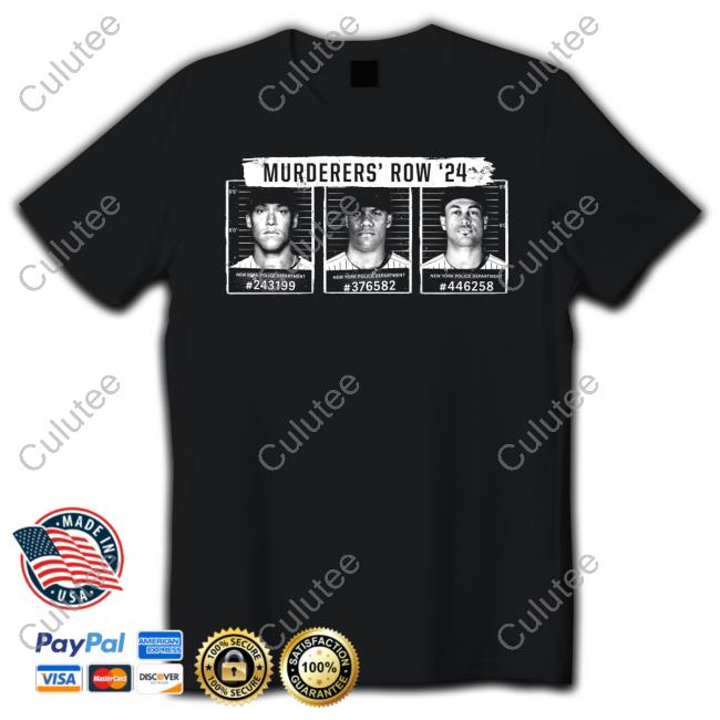 Murderers' Row '24 New York Police Department New Shirt