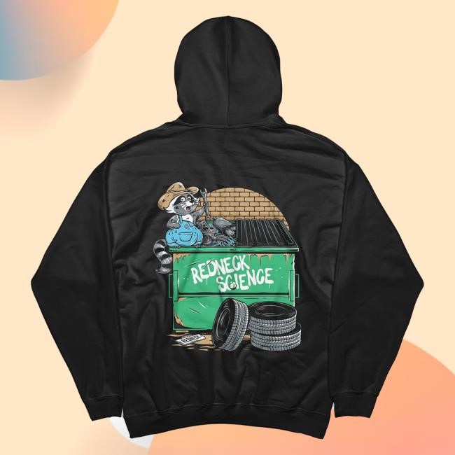 Westen Champlin Dumpster Diving Racoon Popover Hoodie Westen Champlin Merch Store Shop Official