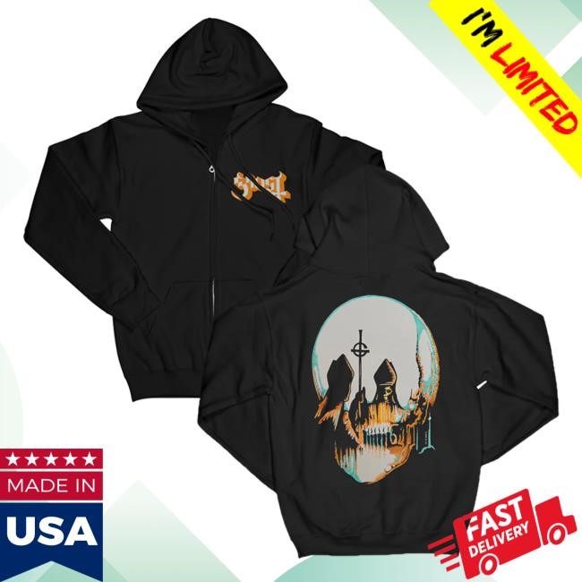 Ghost Band Merch Norrin Reflections Zip Hoodie - Ghost Official Store