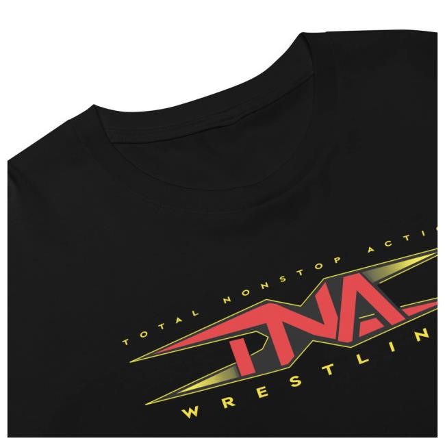 Official Tna Merch TNA Logo Crop Top Shirts Black