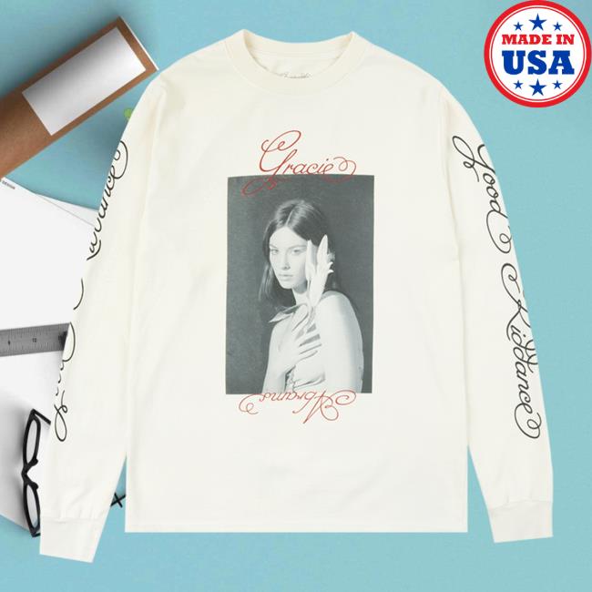 Official Gracie Abrams Merch The Eras Tour Good Riddance Long Sleeve Tee