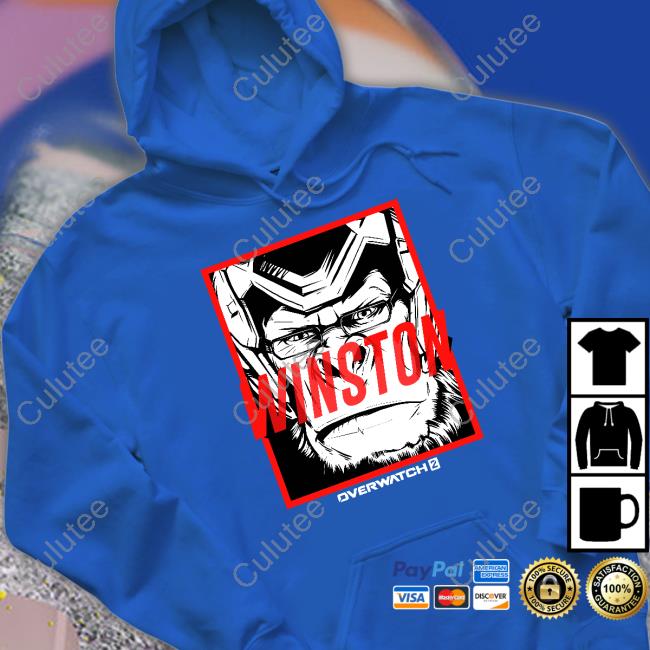Official Gear Blizzard Shop Overwatch 2 Winston Headshot Sweatshirt 6Arks
