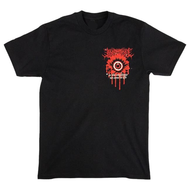 Official Lorna Shore Merch Lorna Shore Darkness Flower Top Shirt Lorna Shore Band