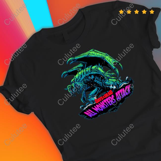 Official Days Of The Dead All Monsters Attack Tee Shirt