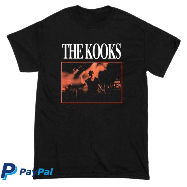Official The Kooks Apparel Store The Kooks Limited Edition Distressed Black Attractive Shirt The Kooks Clothing Shop TheKooks