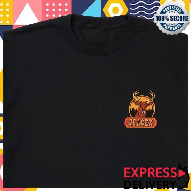 Official Seager Clothing Store Shop Seager Point Tshirt Black Seagerco