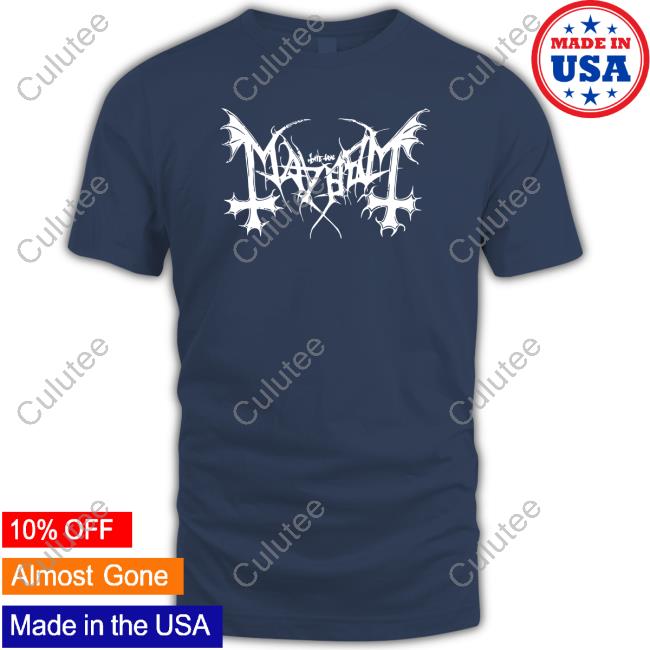 Mayhem World Tour White Essential Limited Edition Tee Shirt