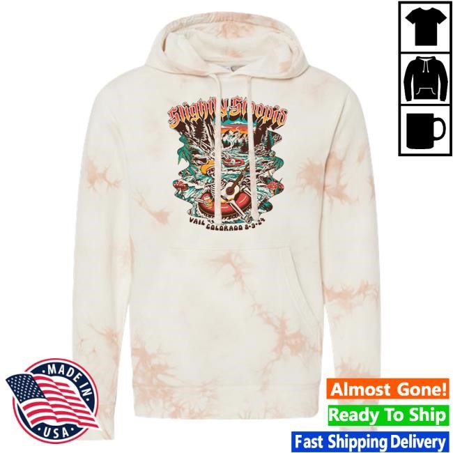 Official Slightly Stoopid Merch Store Shop 2024 Vail, CO Event Pull Over Hoodie