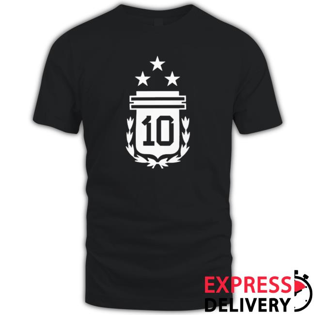 Official Argentina champions 3 stars flag TShirts
