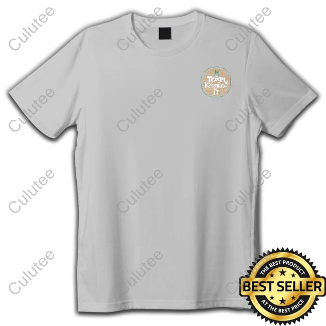 Official Kinging It Merch Put Foot Team Kinging-It Oat Shirt